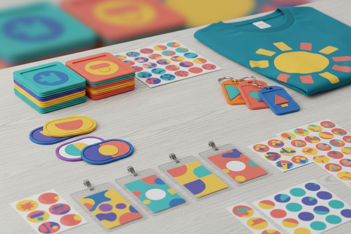 Personalized identification products collection banner