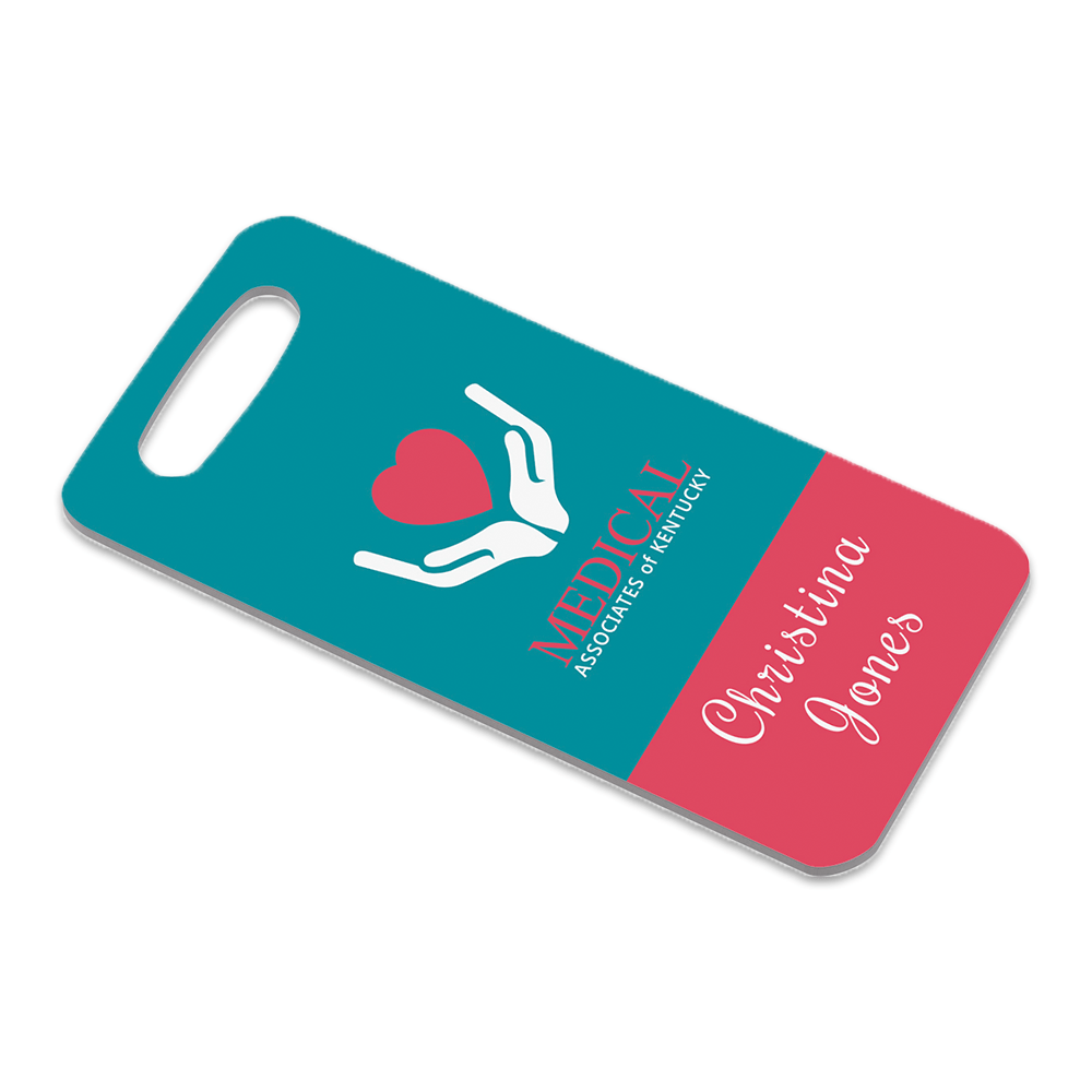 Bag/luggage Tag 1.75" x 3.5" Rectangle FRP Bag Tag