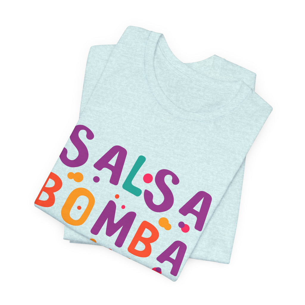 Salsa Bomba Plena Graphic Tee — Colorful Puerto Rican Music Dance Shirt