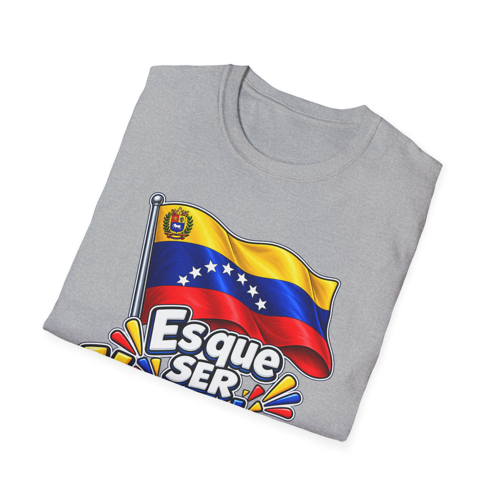 Venezolano Arrecho Flag T-Shirt — Esque Ser Venezolano es Arrecho Graphic Tee