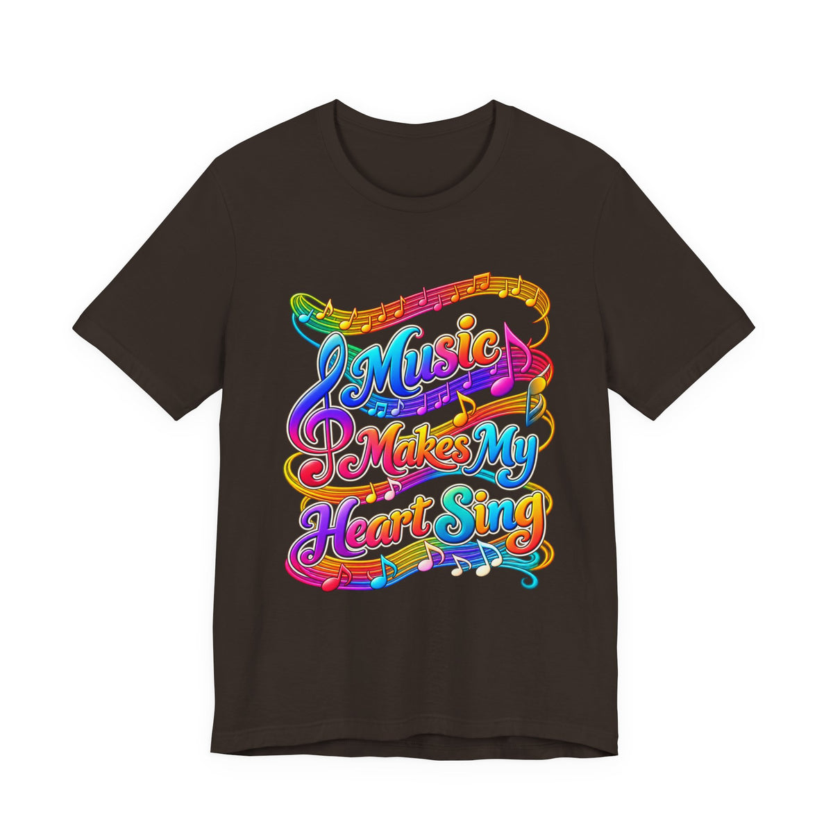 Music Makes My Heart Sing T-Shirt