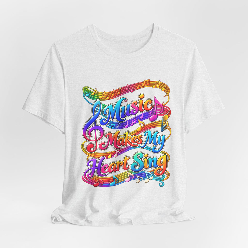 Music Makes My Heart Sing T-Shirt