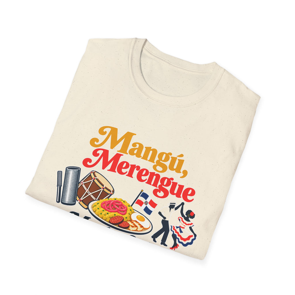 Mangu y Merengue GILDAN_6400 UNISEX Colorful Graphic T-Shirt