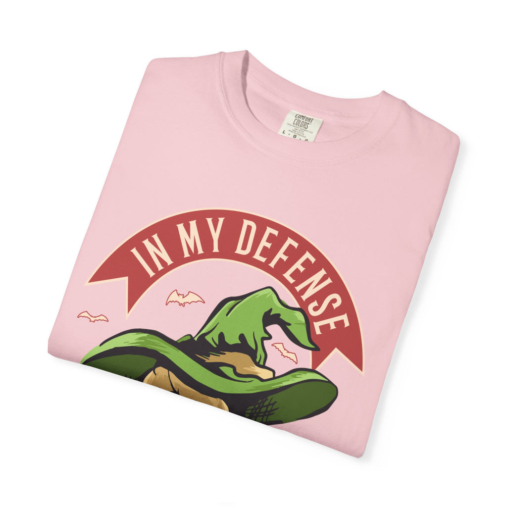Witchy Graphic Tee — "In My Defense The Moon Was Full"