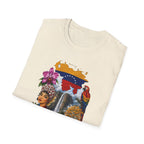 Venezuela Vintage Travel T-Shirt — Arepa, Angel Falls & Floral Retro Tee
