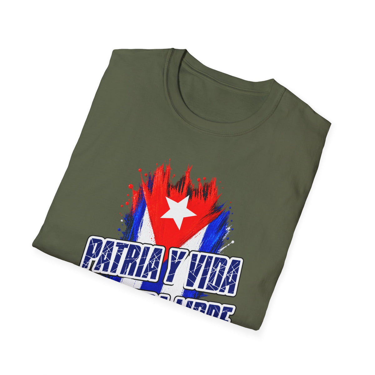 Patria y Vida Viva Cuba Libre T-Shirt — Cuban Freedom Flag Tee