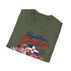 Sabor y Ritmo GILDAN_6400 UNISEX Colorful Graphic T-Shirt