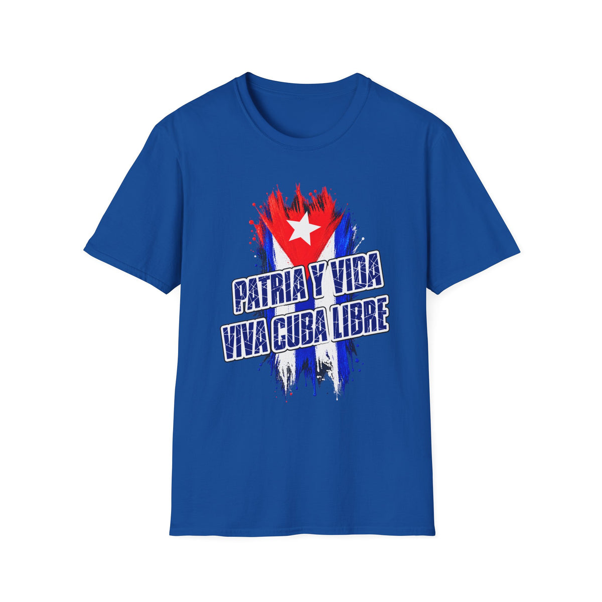 Patria y Vida Viva Cuba Libre T-Shirt — Cuban Freedom Flag Tee