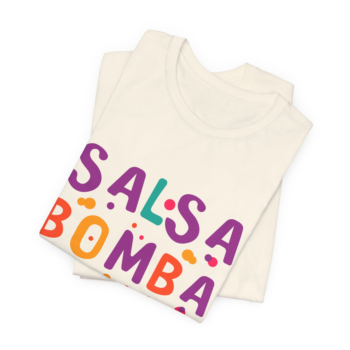 Salsa Bomba Plena Graphic Tee — Colorful Puerto Rican Music Dance Shirt