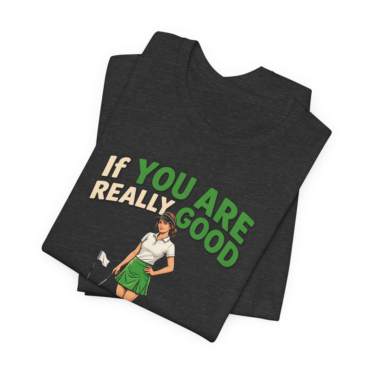 Golf 19th Hole BELLA+CANVA 3001 LADIES JERSEY T-Shirt