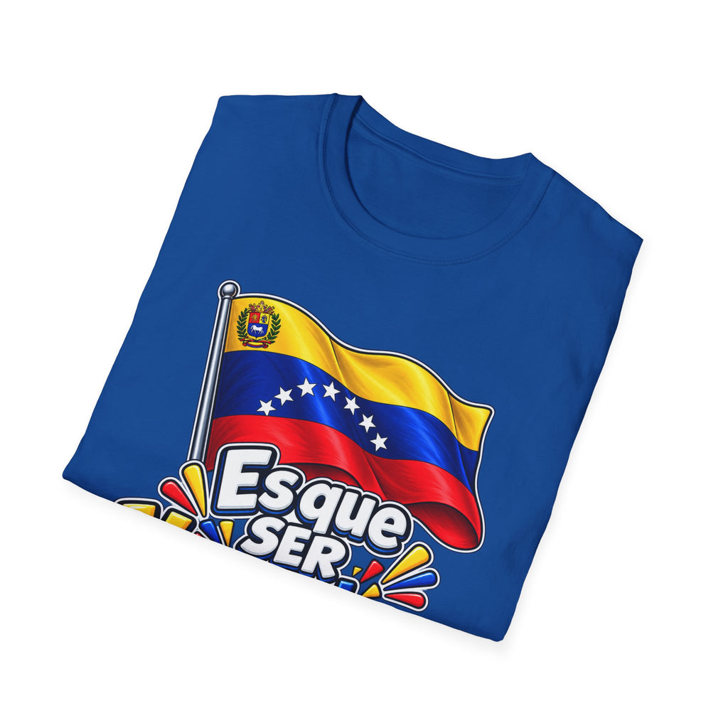 Venezolano Arrecho Flag T-Shirt — Esque Ser Venezolano es Arrecho Graphic Tee