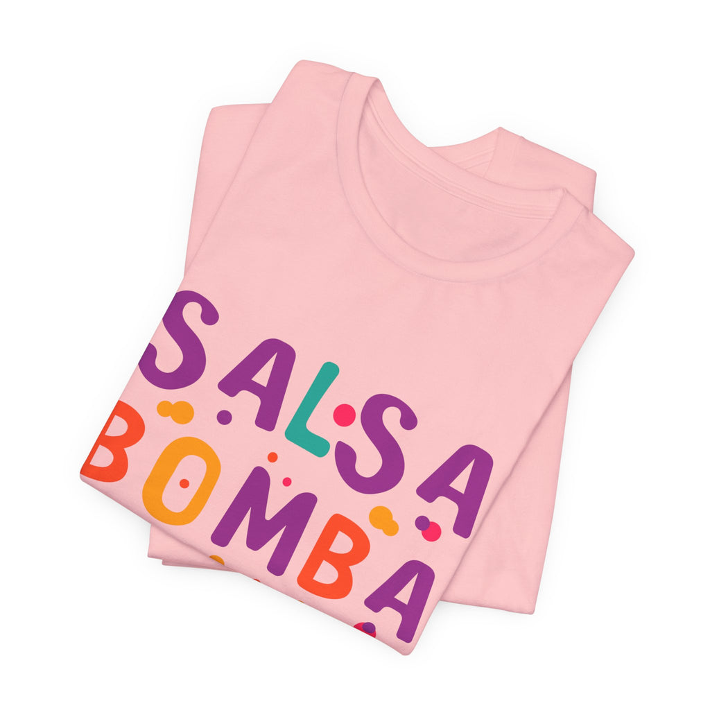 Salsa Bomba Plena Graphic Tee — Colorful Puerto Rican Music Dance Shirt