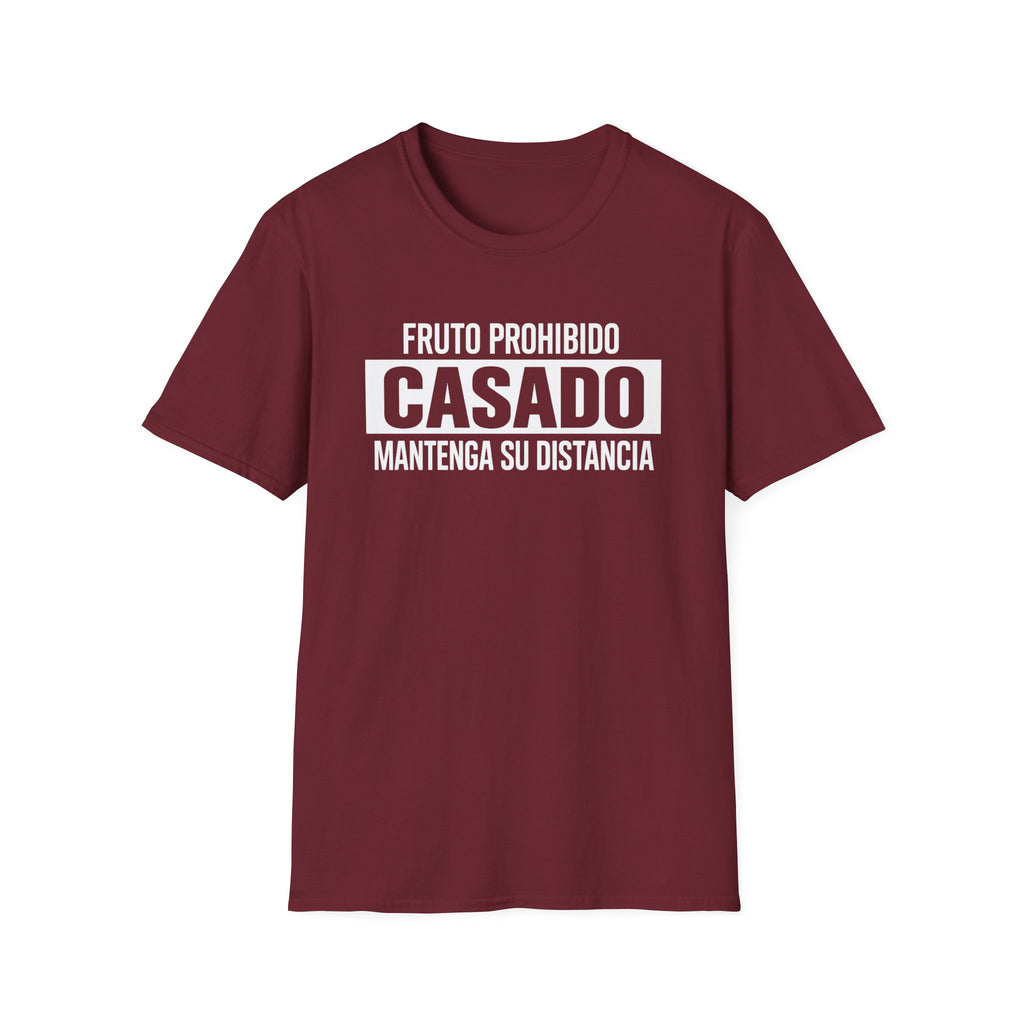 Camiseta Fruto Prohibido Casado Mantenga Su Distancia