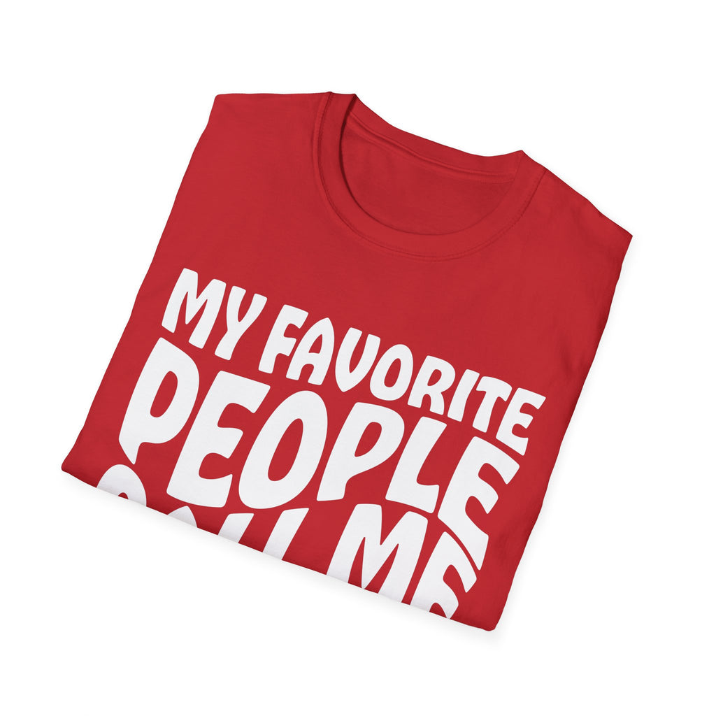 Abuela T-Shirt — "My Favorite People Call Me Abuela" Grandmother Gift