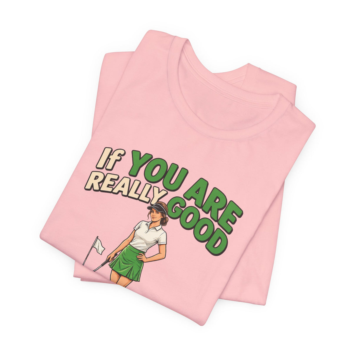 Golf 19th Hole BELLA+CANVA 3001 LADIES JERSEY T-Shirt