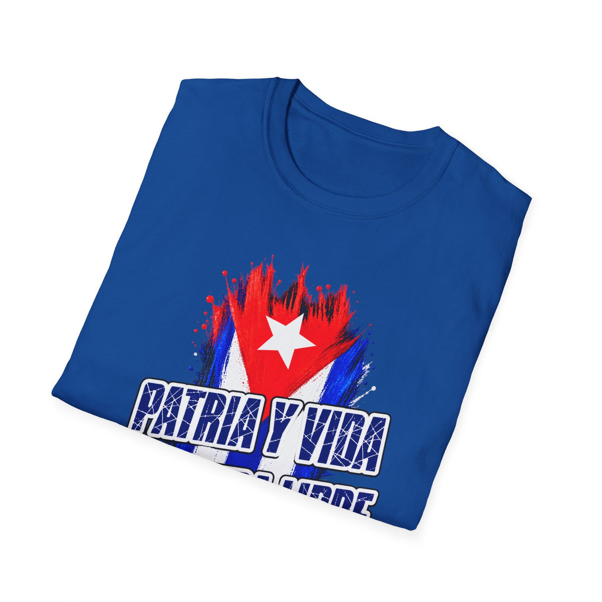 Patria y Vida Viva Cuba Libre T-Shirt — Cuban Freedom Flag Tee