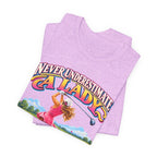 Never Underestimate a Lady Who Plays Golf T-Shirt
