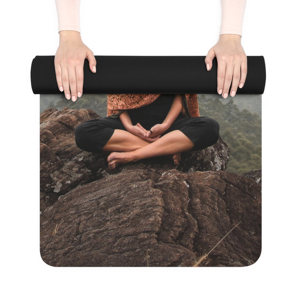 Personalized Meditation Yoga Mat – Custom Name or Message