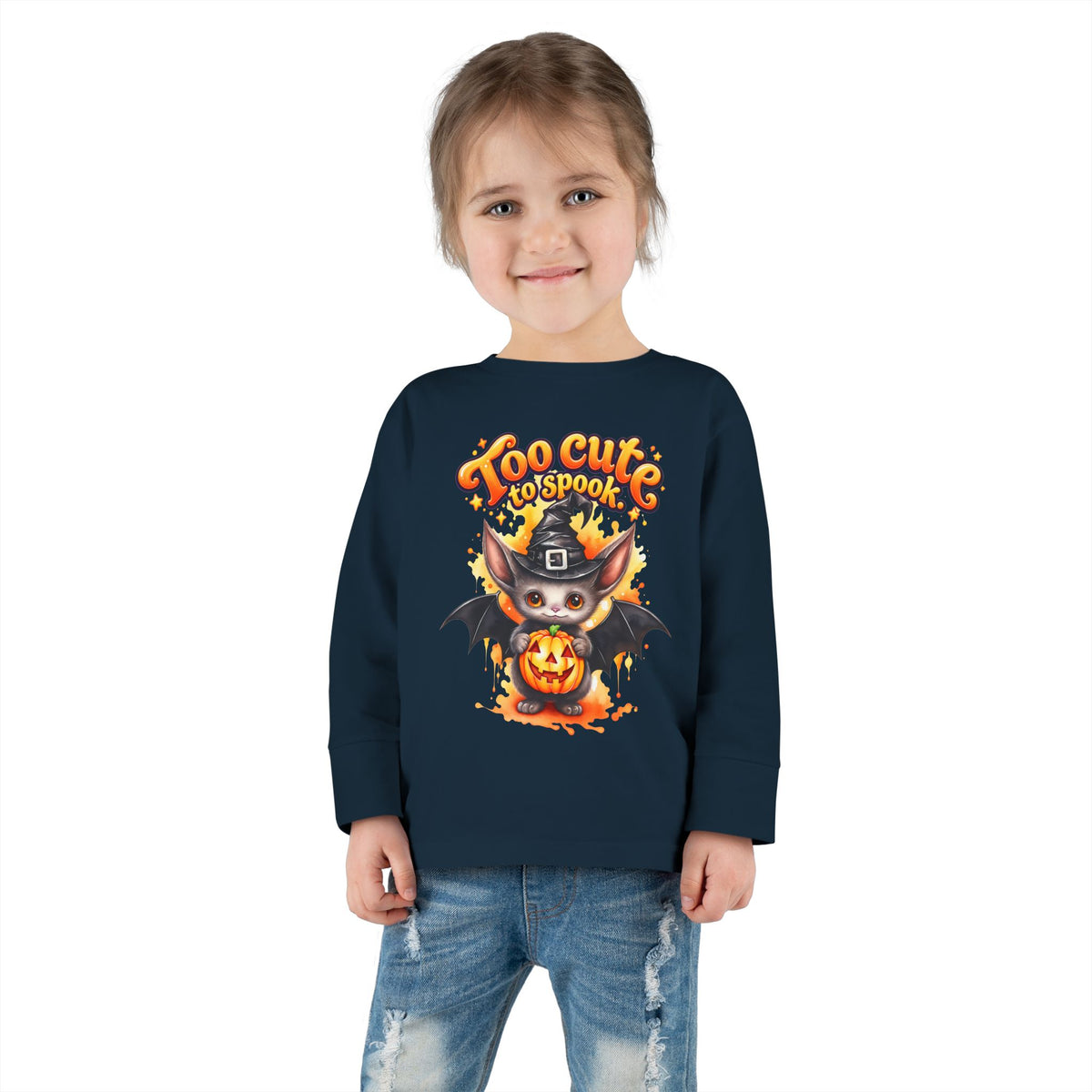 Camiseta de manga larga para niños pequeños
