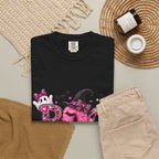 Pink BOO! Unisex Garment-Dyed T-shirt