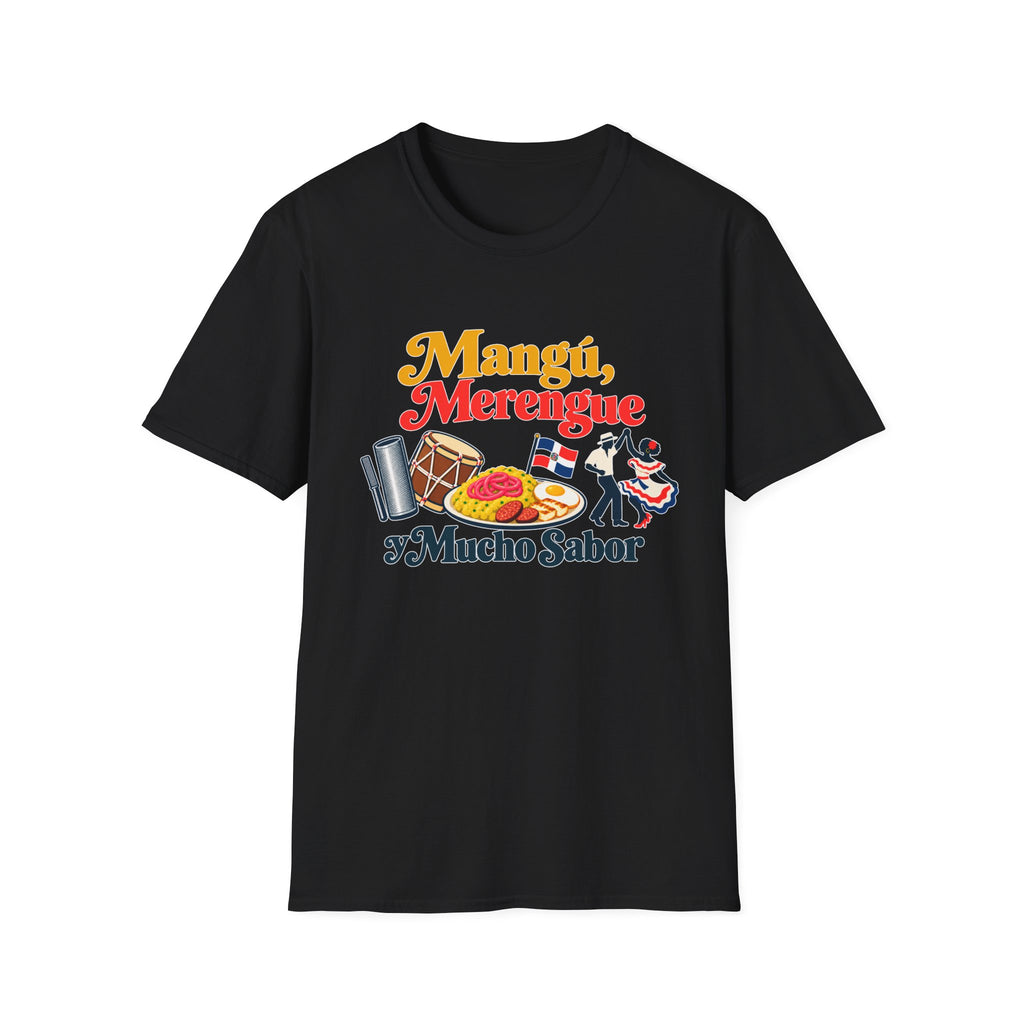 Mangu y Merengue GILDAN_6400 UNISEX Colorful Graphic T-Shirt