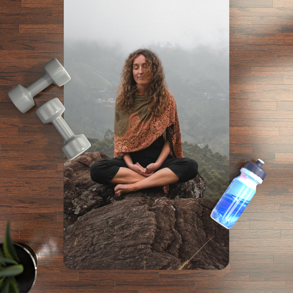 Personalized Meditation Yoga Mat – Custom Name or Message