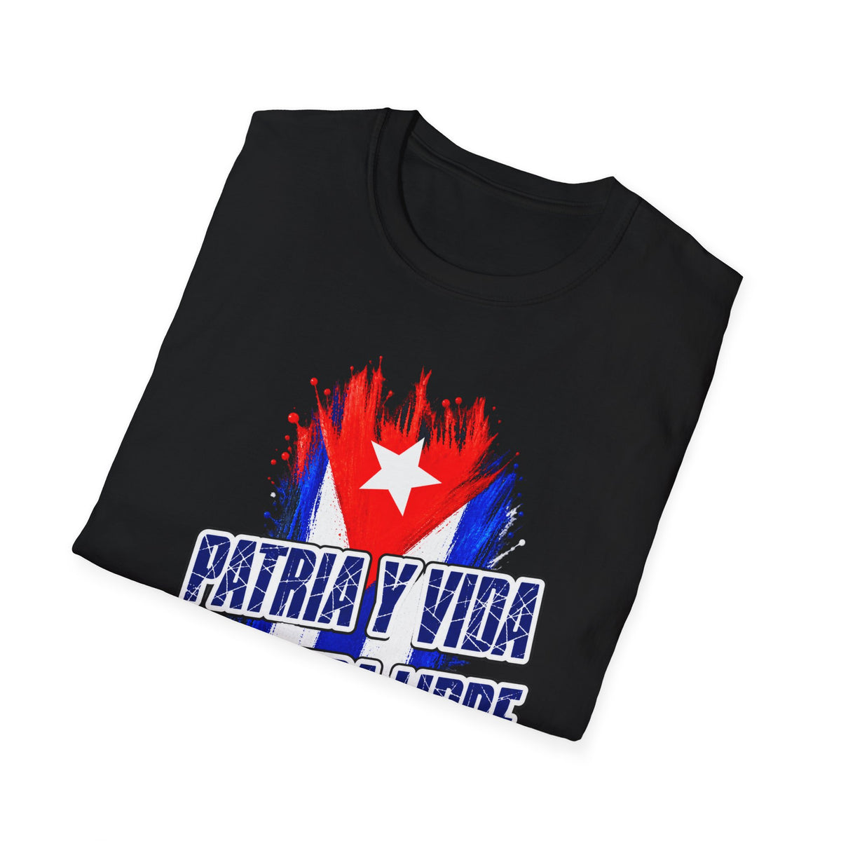 Patria y Vida Viva Cuba Libre T-Shirt — Cuban Freedom Flag Tee