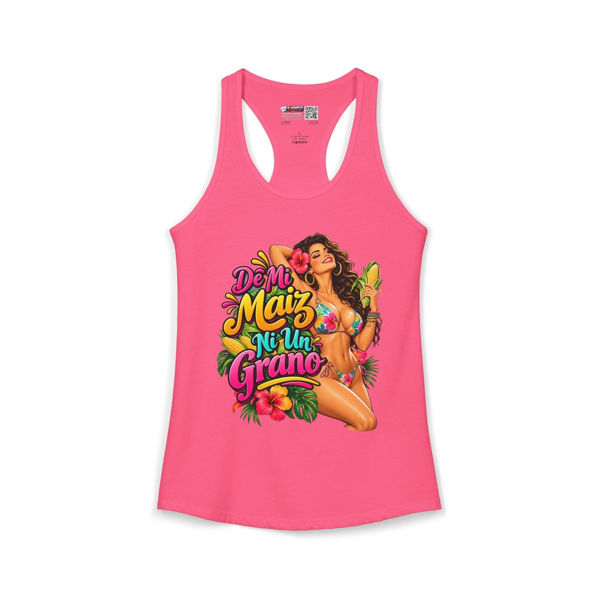 De Mi Maiz Ni Un Grano Women's Ideal Racerback Tank TopSport