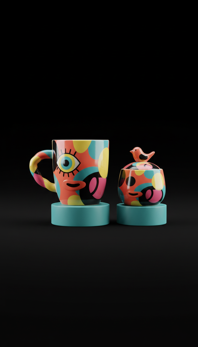 Quirky Ceramic Mug Witty Quote