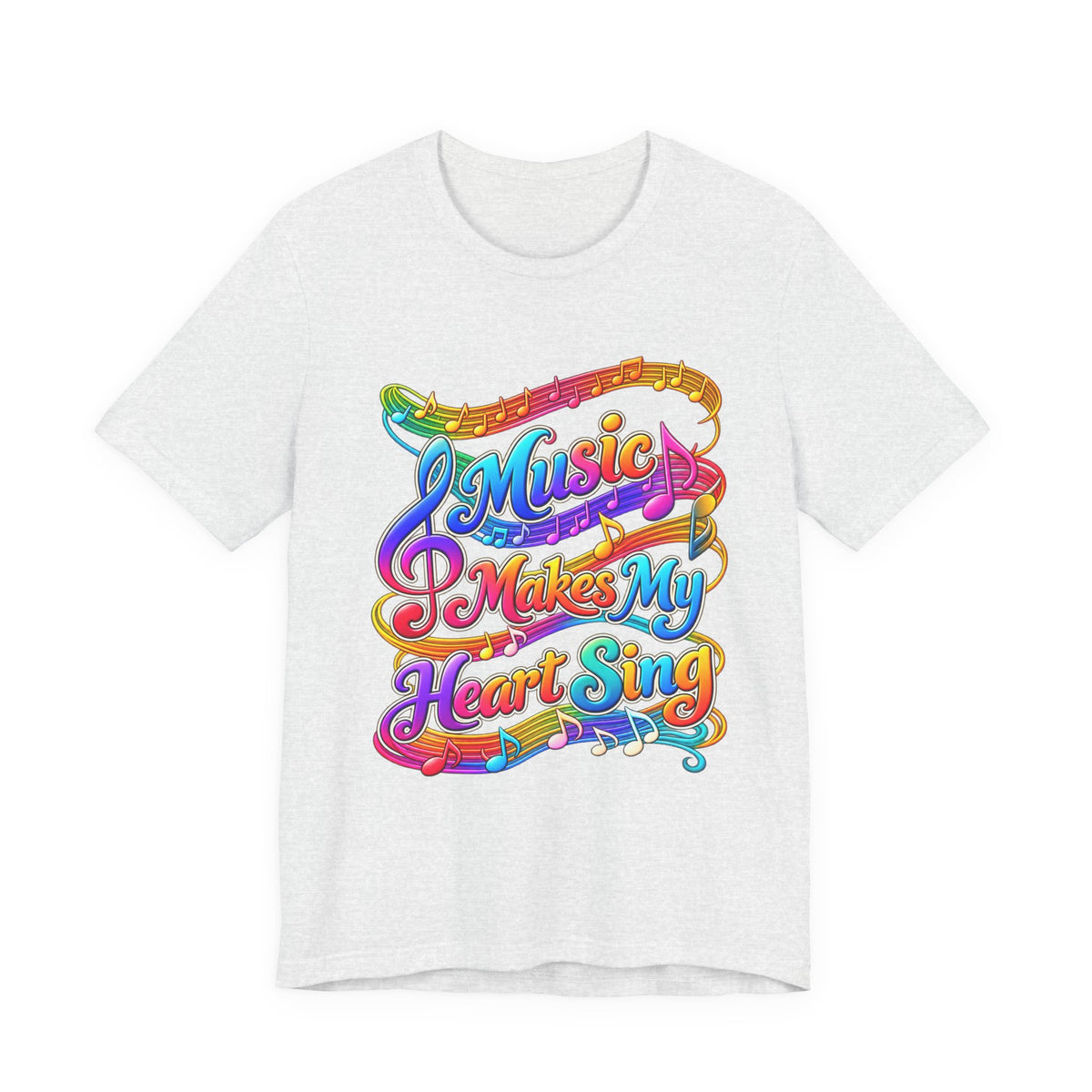 Music Makes My Heart Sing T-Shirt