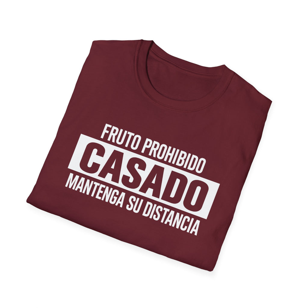Camiseta Fruto Prohibido Casado Mantenga Su Distancia