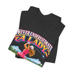 Never Underestimate a Lady Who Plays Golf T-Shirt
