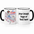 La Bomba-Line Drawing-Color y Movimiento 11 Oz Coffee Mug