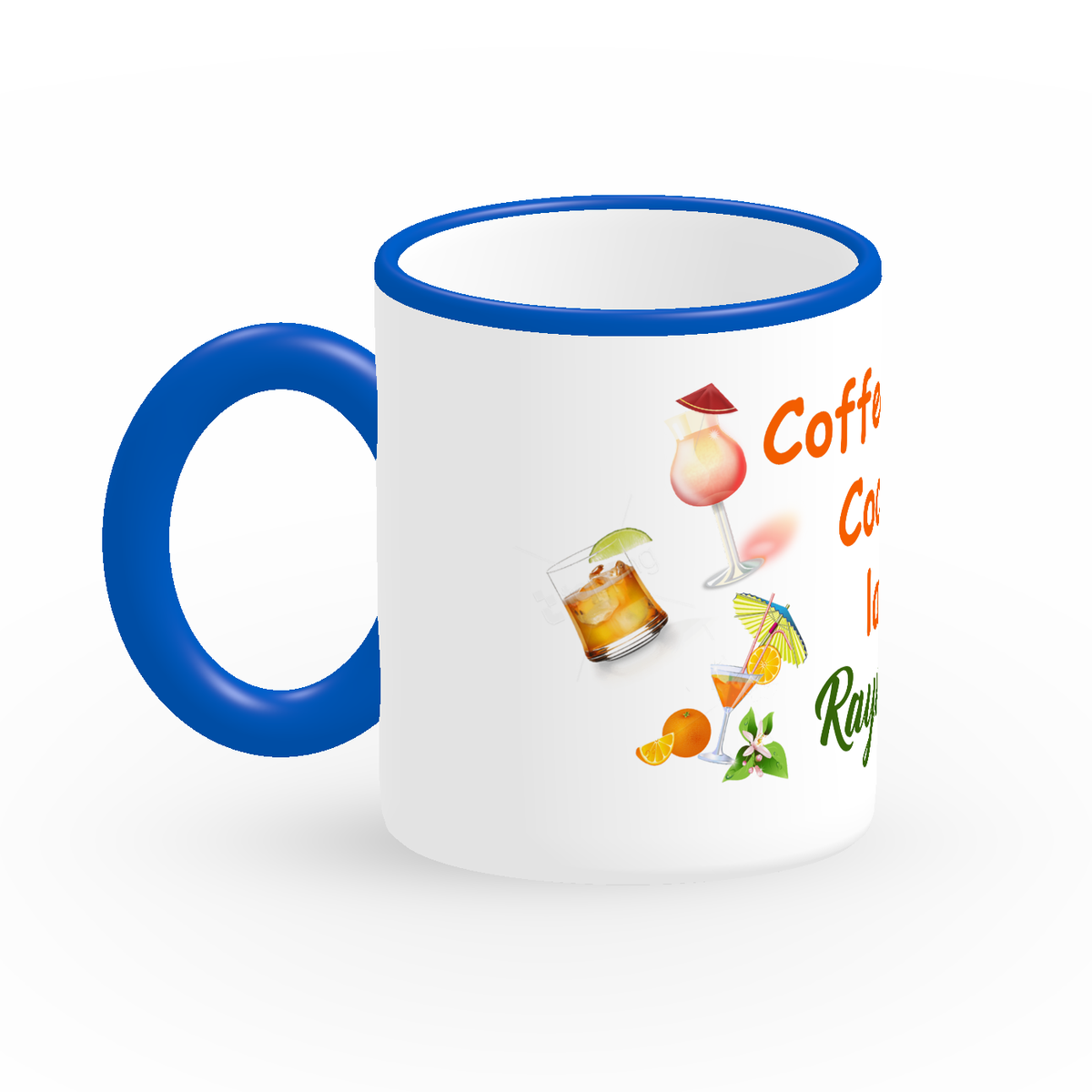 Coffee Now cocktails later 11 Oz Coffee Mug