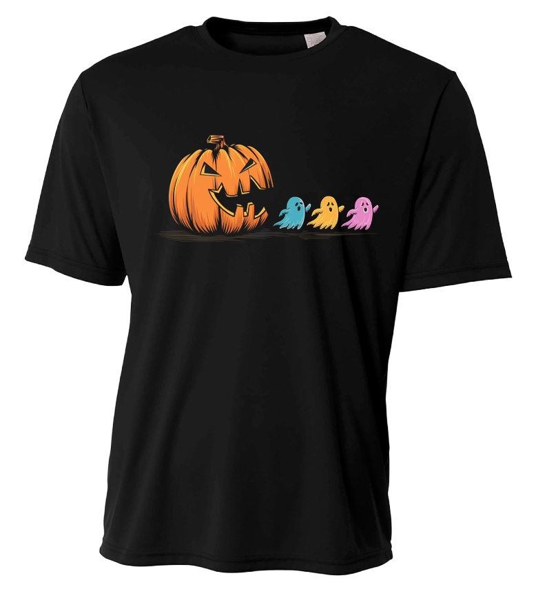 Camiseta de calabaza de Pac-Man