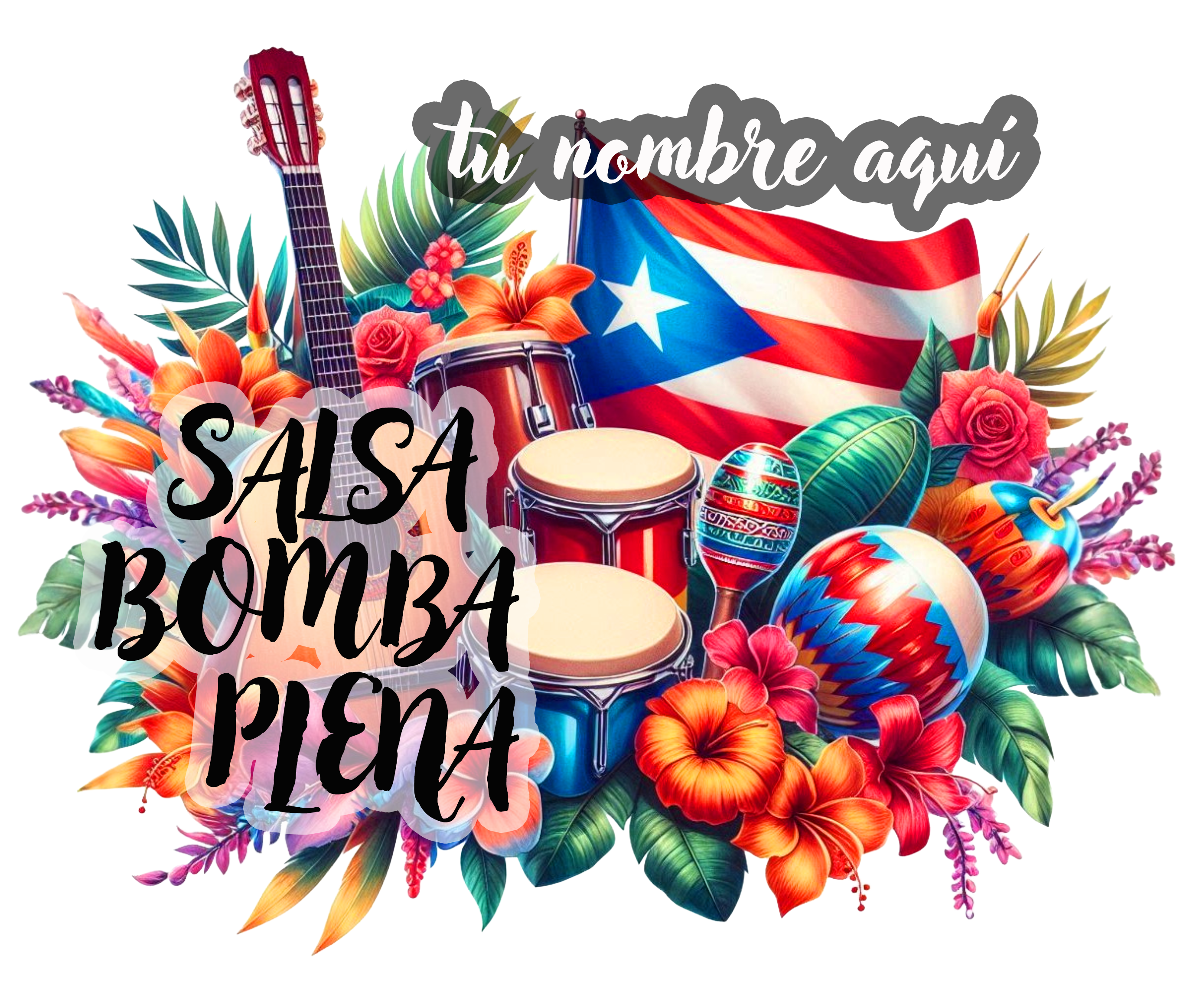 Puerto Rico Sports Water Bottle - Nine Styles