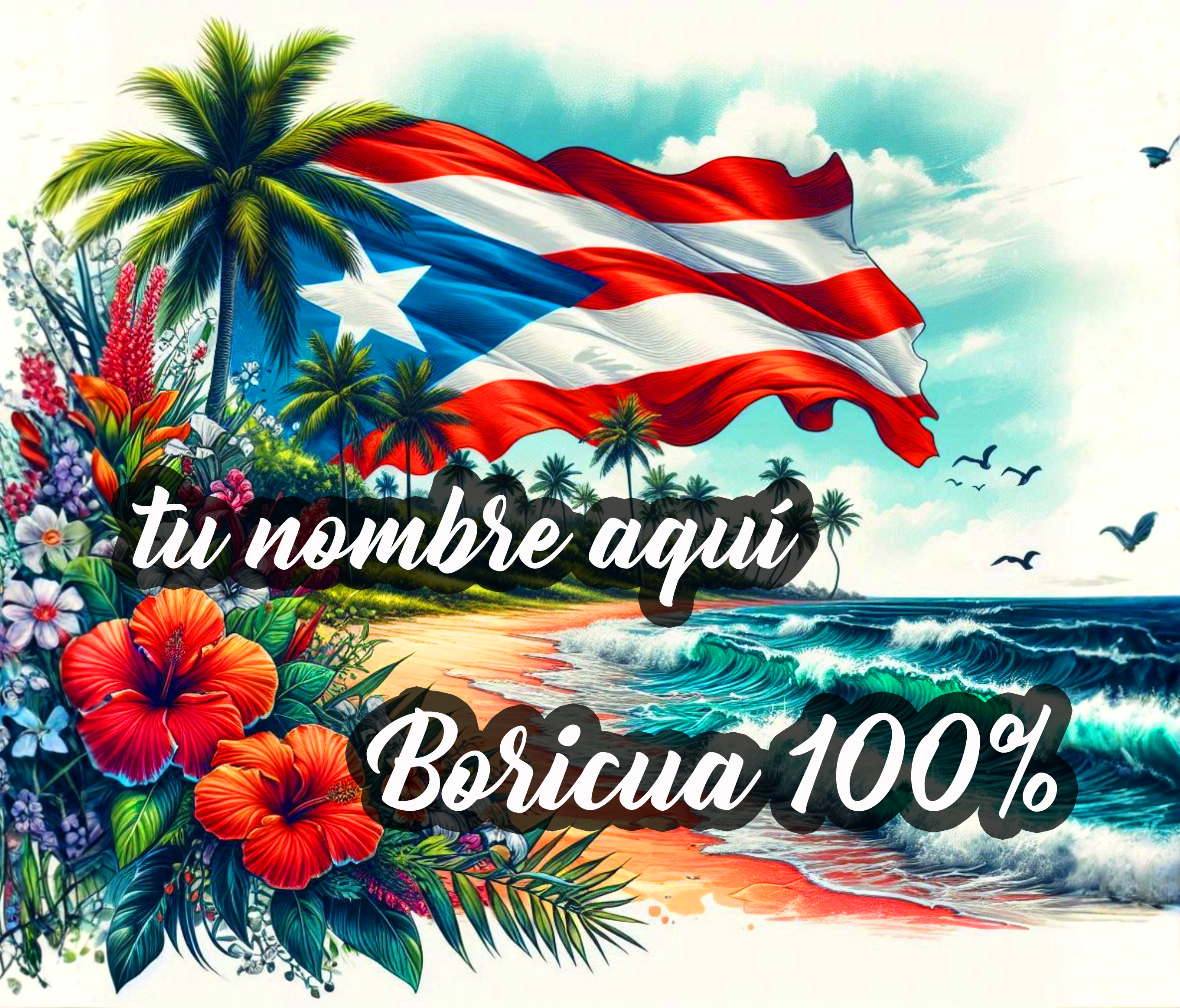 Puerto Rico Sports Water Bottle - Nine Styles