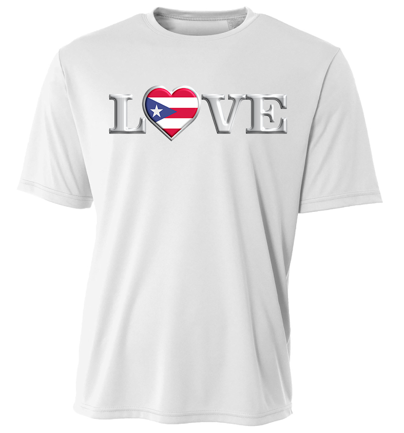 Camiseta Amor Puerto Rico 3D