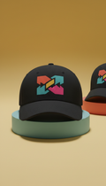 Trendy Logo Cap Vibrant Embroidery