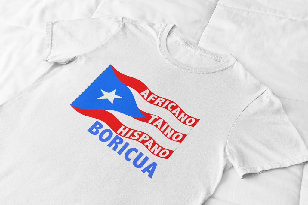 Camiseta Africano-Taíno-Hispana