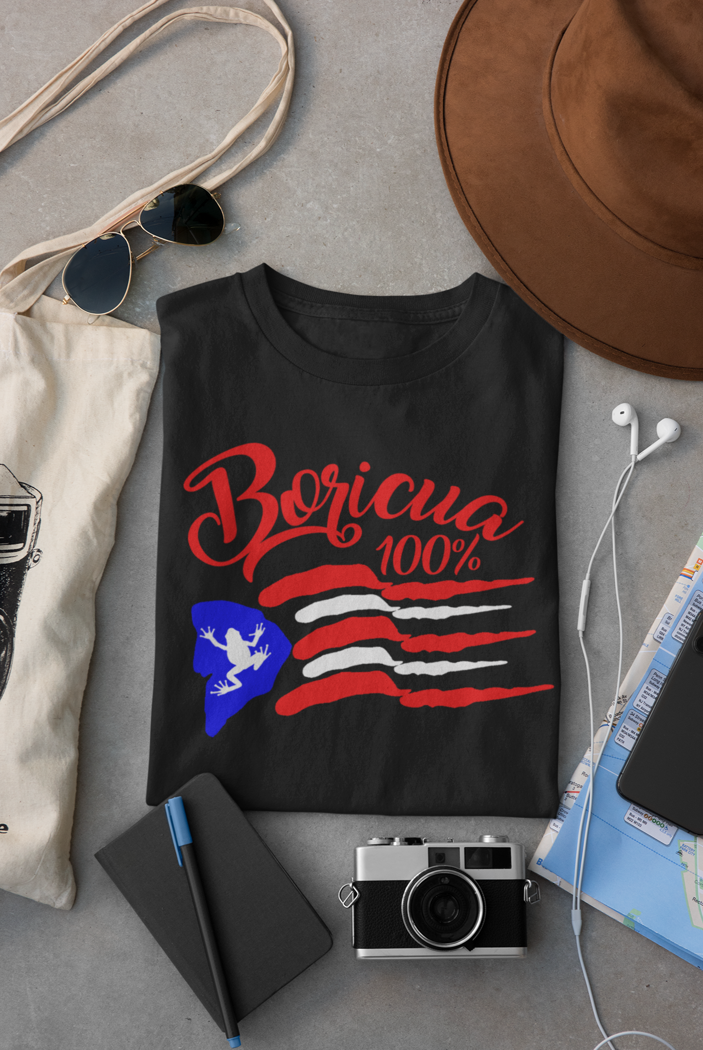 Boricua 100% Wavy Flag